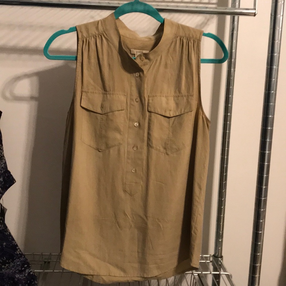 J. Crew silk tank
